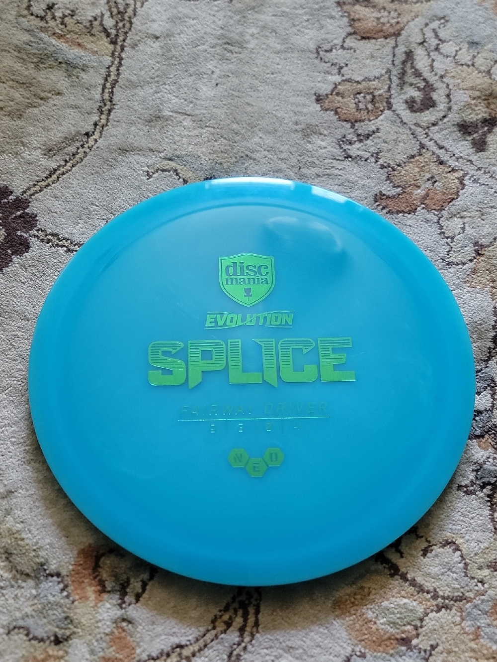 NEW Discmania Evolution Splice Distance Driver - Bright Blue 169 GRAMS